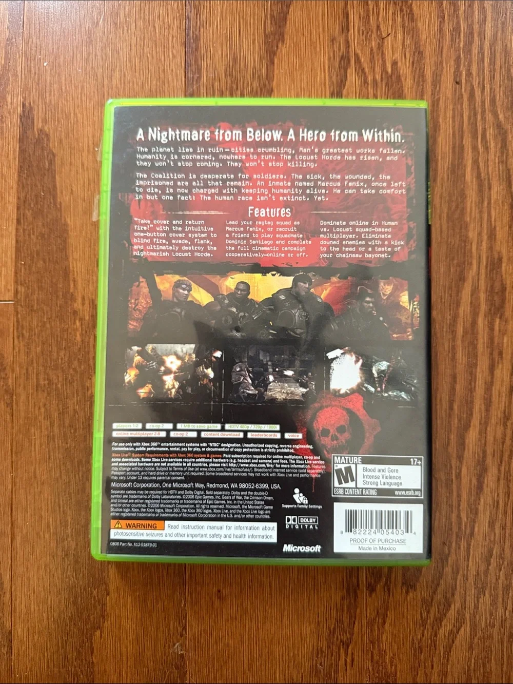 Xbox gears war